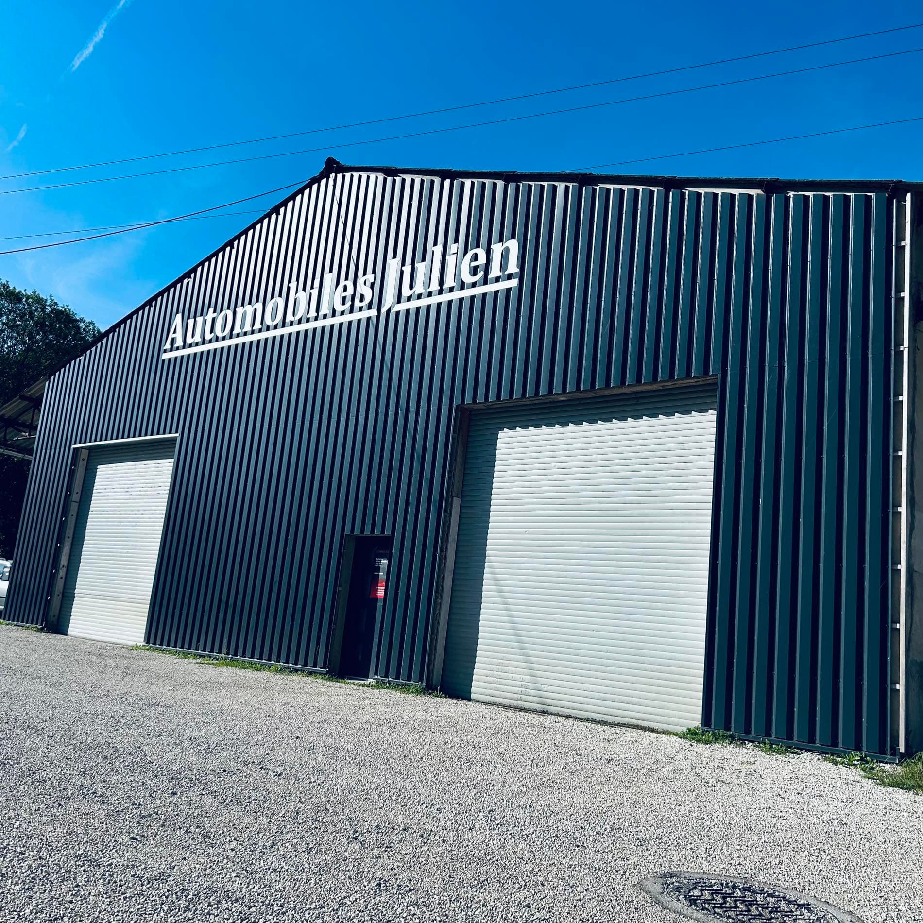 Façade du garage